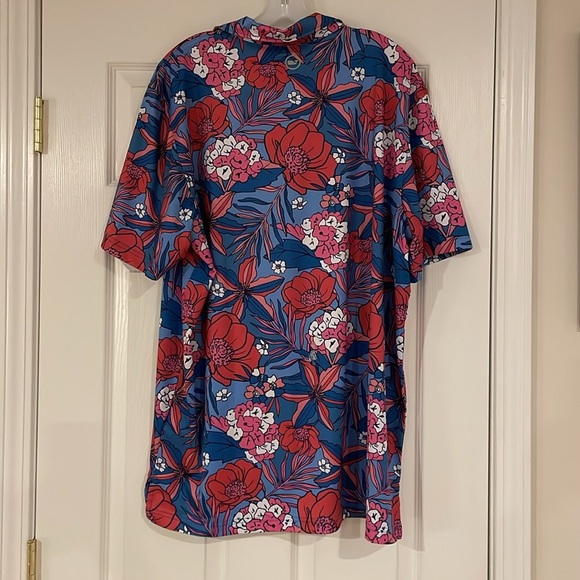 Vineyard Vines On-The-Go Sankaty Floral Polo XL - Picture 3 of 3